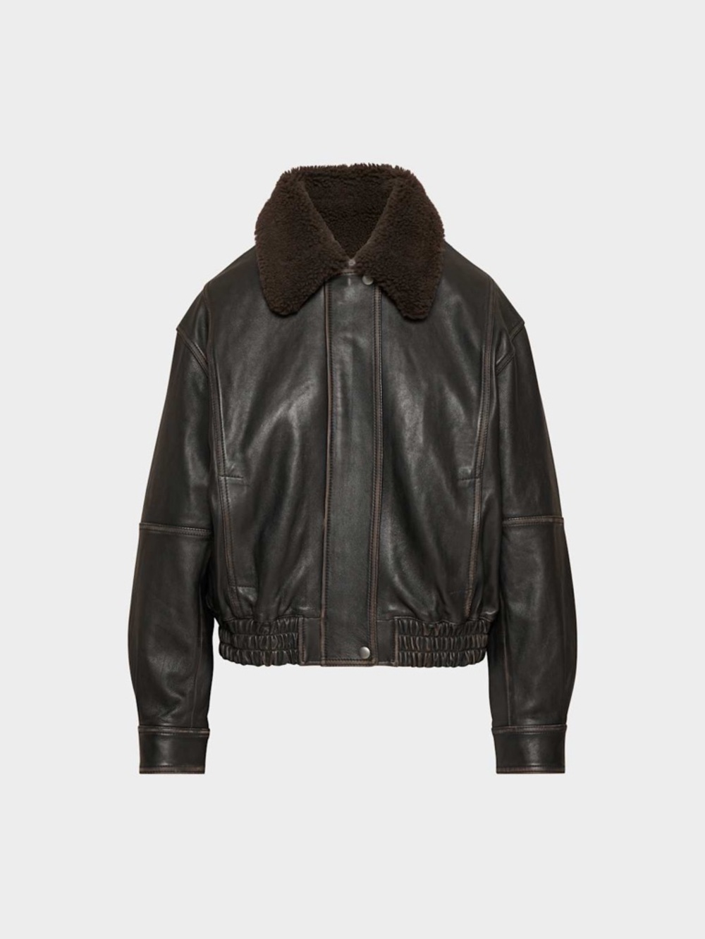 ARITZIA Elliott Aviator Jacket size XS NWT - Picture 6 of 13